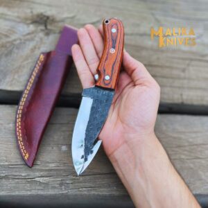 Old Timer GutHook Skinner Knife | Exquisite Craftsmanship & Razor-Sharp Blade-0028