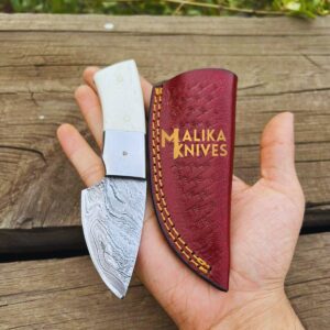 Camel Bone EDC Skinner Knife for outdoors-Buy now-0027