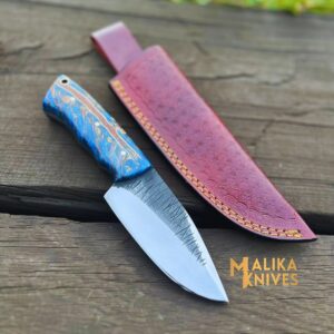 Custom High Carbon Steel Skinner Knife – Designed for Precision and Durability-0022