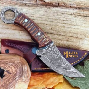 Handmade Ringtail Skinner Knife: Unmatched Quality for Everyday Carry-0038