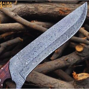 Handmade Tactical Knuckle Bowie Knife with Full Tang handle-0025