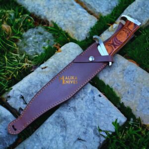 Handmade Survival Rambo Bowie Knife-0027