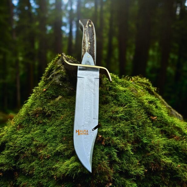 SS Damascus Bowie knife