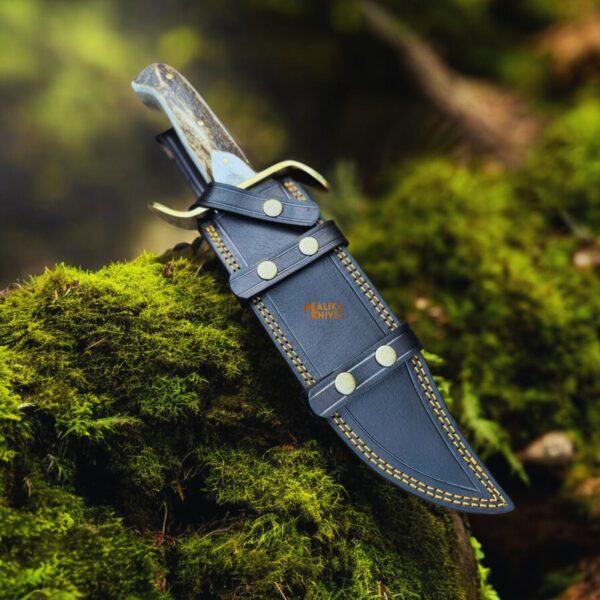 SS Damascus Bowie knife